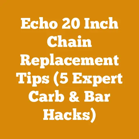 Echo 20 Inch Chain Replacement Tips (5 Expert Carb & Bar Hacks)