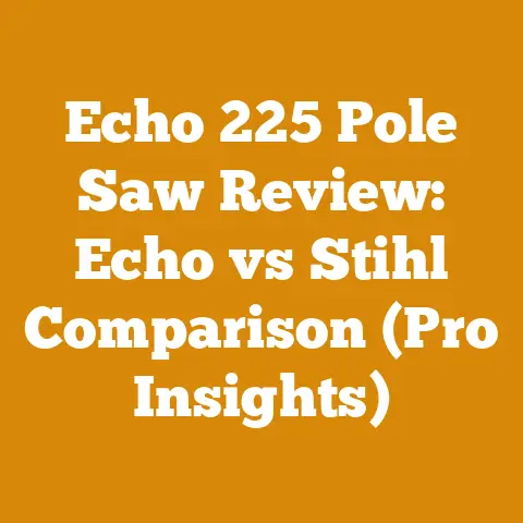Echo 225 Pole Saw Review: Echo vs Stihl Comparison (Pro Insights)