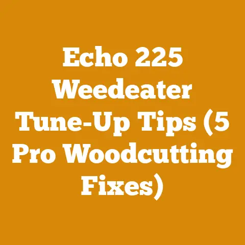 Echo 225 Weedeater Tune-Up Tips (5 Pro Woodcutting Fixes)