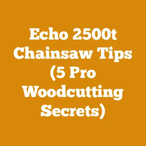 Echo 2500t Chainsaw Tips (5 Pro Woodcutting Secrets)