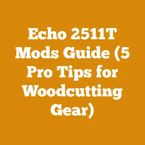 Echo 2511T Mods Guide (5 Pro Tips for Woodcutting Gear)