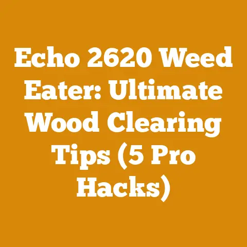 Echo 2620 Weed Eater: Ultimate Wood Clearing Tips (5 Pro Hacks)
