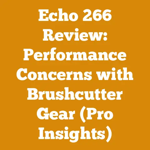 Echo 266 Review: Performance Concerns with Brushcutter Gear (Pro Insights)