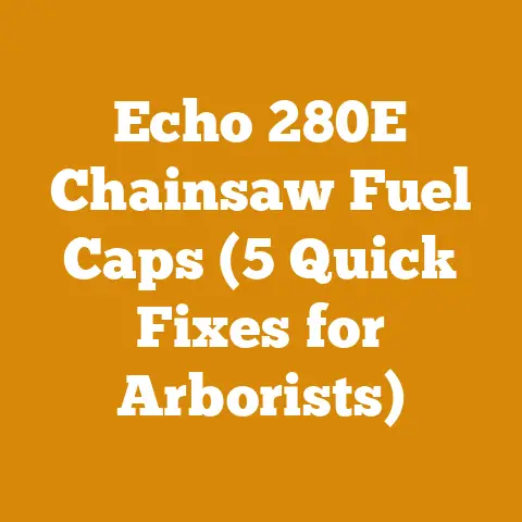 Echo 280E Chainsaw Fuel Caps (5 Quick Fixes for Arborists)