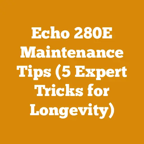 Echo 280E Maintenance Tips (5 Expert Tricks for Longevity)