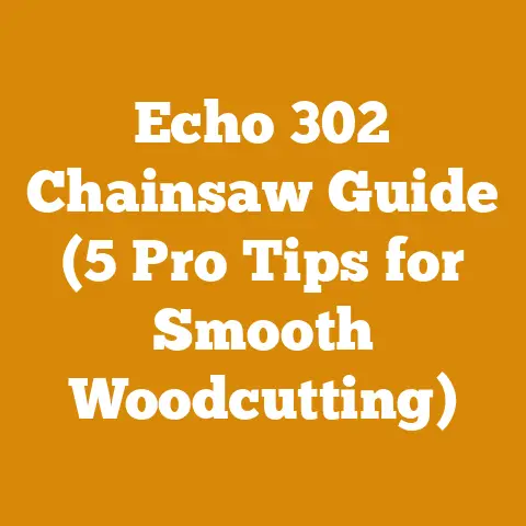 Echo 302 Chainsaw Guide (5 Pro Tips for Smooth Woodcutting)
