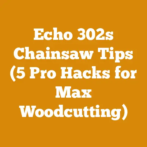 Echo 302s Chainsaw Tips (5 Pro Hacks for Max Woodcutting)