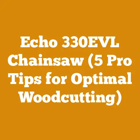 Echo 330EVL Chainsaw (5 Pro Tips for Optimal Woodcutting)