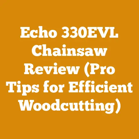 Echo 330EVL Chainsaw Review (Pro Tips for Efficient Woodcutting)
