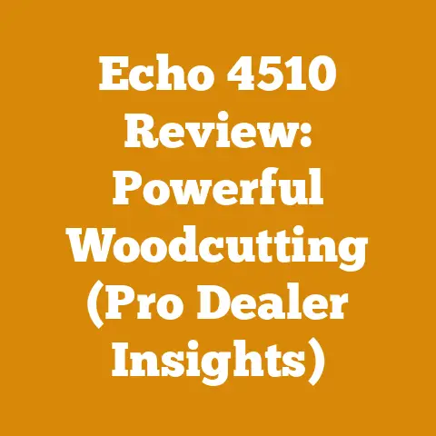 Echo 4510 Review: Powerful Woodcutting (Pro Dealer Insights)