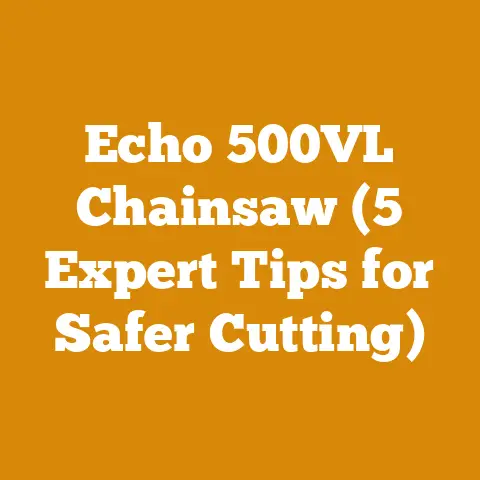 Echo 500VL Chainsaw (5 Expert Tips for Safer Cutting)