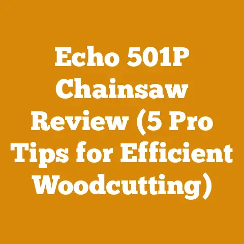 Echo 501P Chainsaw Review (5 Pro Tips for Efficient Woodcutting)