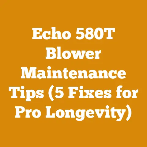 Echo 580T Blower Maintenance Tips (5 Fixes for Pro Longevity)