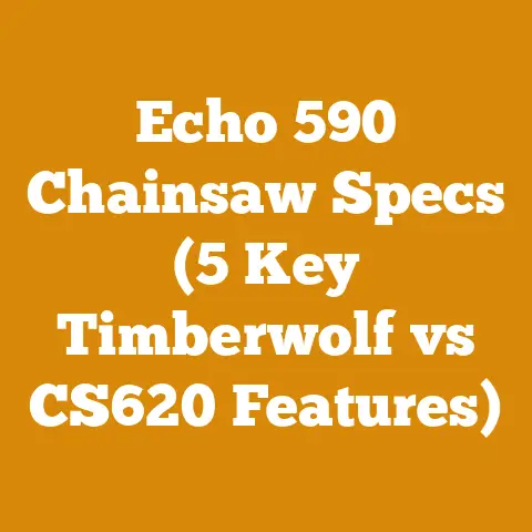 Echo 590 Chainsaw Specs (5 Key Timberwolf vs CS620 Features)