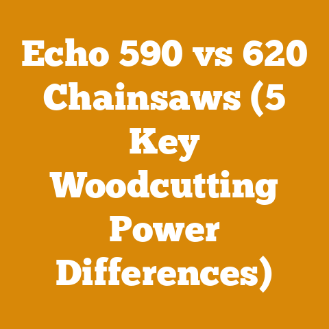 Echo 590 vs 620 Chainsaws (5 Key Woodcutting Power Differences)