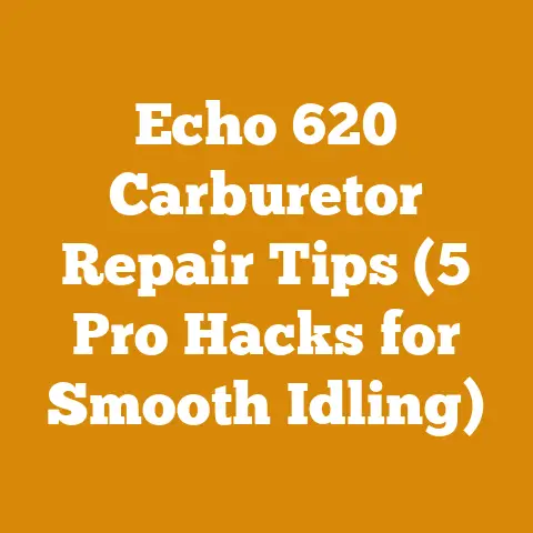 Echo 620 Carburetor Repair Tips (5 Pro Hacks for Smooth Idling)