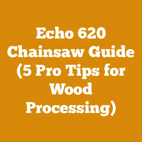 Echo 620 Chainsaw Guide (5 Pro Tips for Wood Processing)