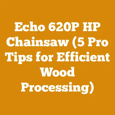 Echo 620P HP Chainsaw (5 Pro Tips for Efficient Wood Processing)