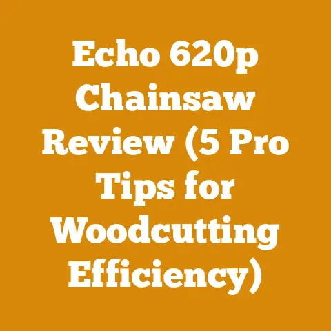 Echo 620p Chainsaw Review (5 Pro Tips for Woodcutting Efficiency)