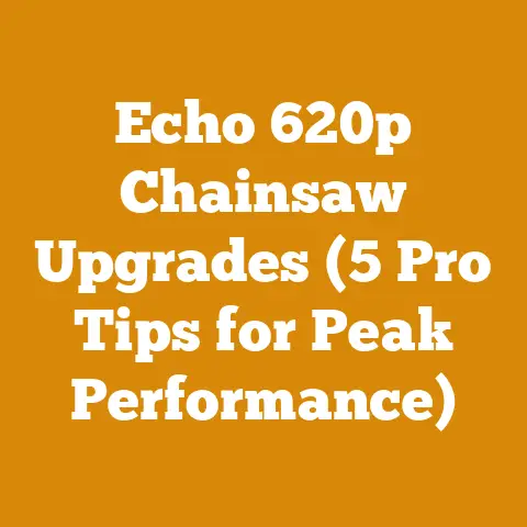 Echo 620p Chainsaw Upgrades (5 Pro Tips for Peak Performance)