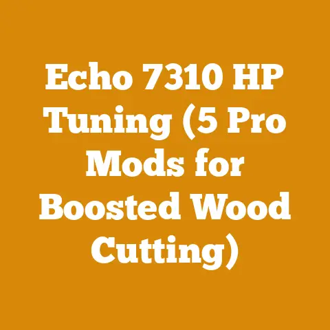Echo 7310 HP Tuning (5 Pro Mods for Boosted Wood Cutting)