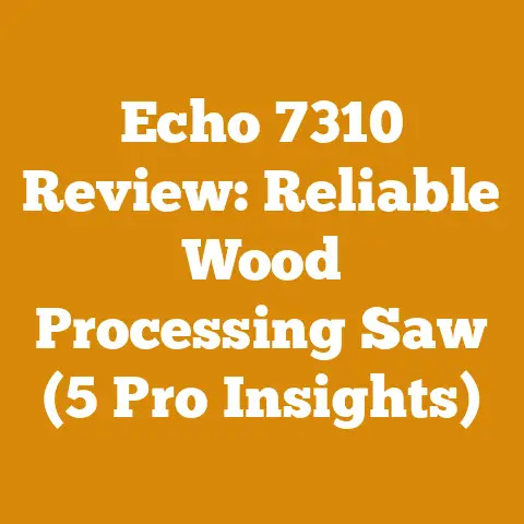 Echo 7310 Review: Reliable Wood Processing Saw (5 Pro Insights)