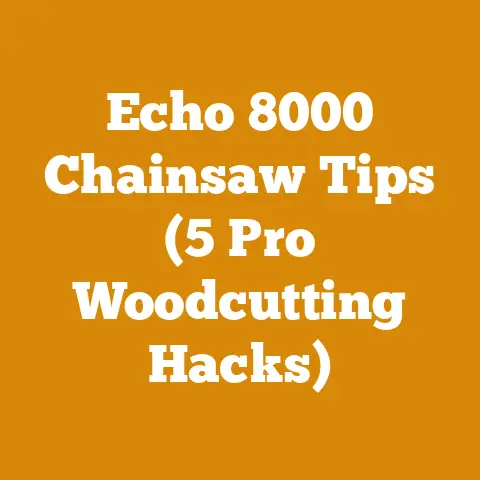 Echo 8000 Chainsaw Tips (5 Pro Woodcutting Hacks)