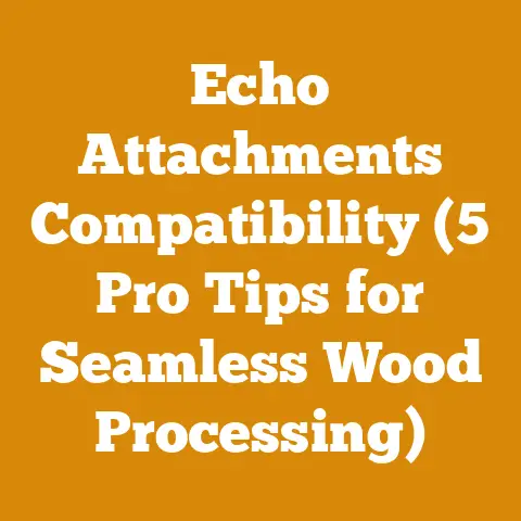 Echo Attachments Compatibility (5 Pro Tips for Seamless Wood Processing)