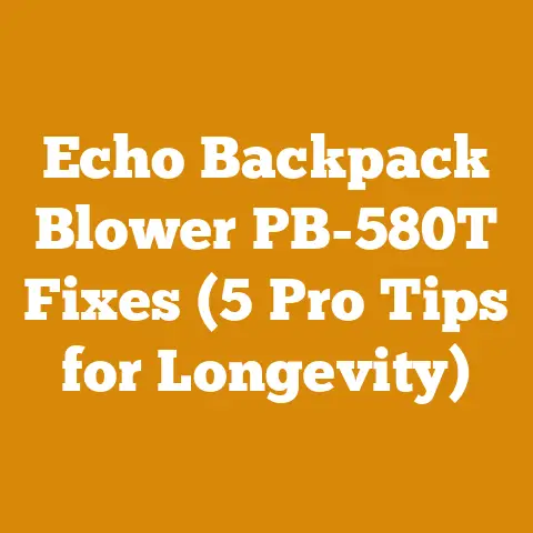 Echo Backpack Blower PB-580T Fixes (5 Pro Tips for Longevity)