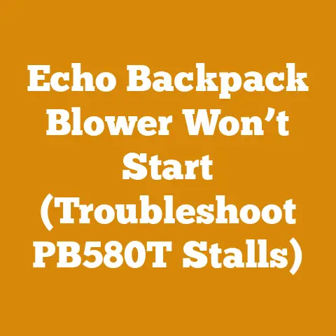 Echo Backpack Blower Won’t Start (Troubleshoot PB580T Stalls)