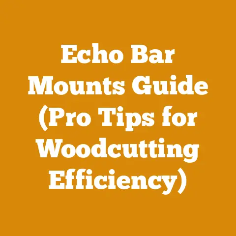 Echo Bar Mounts Guide (Pro Tips for Woodcutting Efficiency)