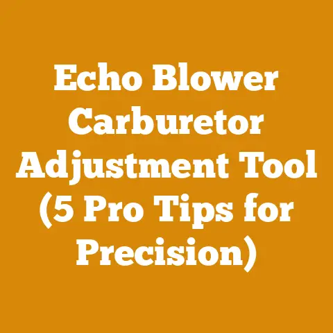 Echo Blower Carburetor Adjustment Tool (5 Pro Tips for Precision)
