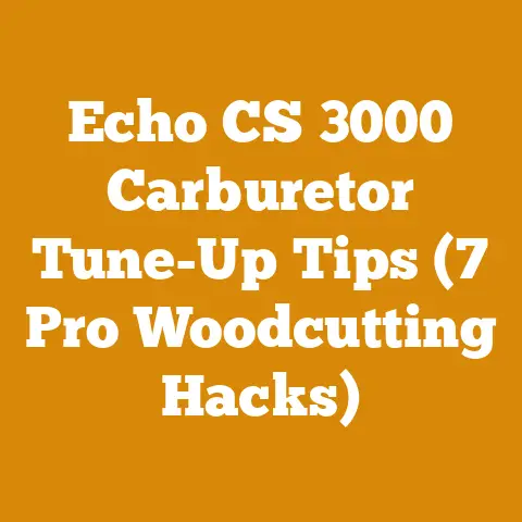 Echo CS 3000 Carburetor Tune-Up Tips (7 Pro Woodcutting Hacks)