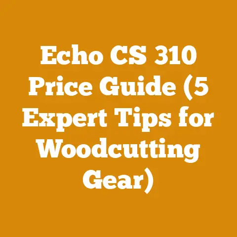 Echo CS 310 Price Guide (5 Expert Tips for Woodcutting Gear)