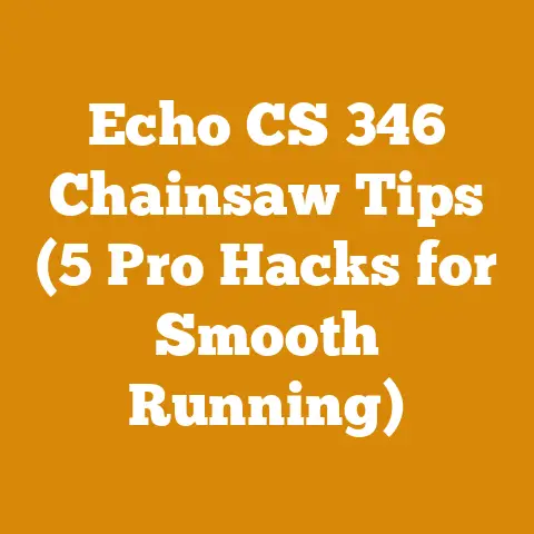 Echo CS 346 Chainsaw Tips (5 Pro Hacks for Smooth Running)