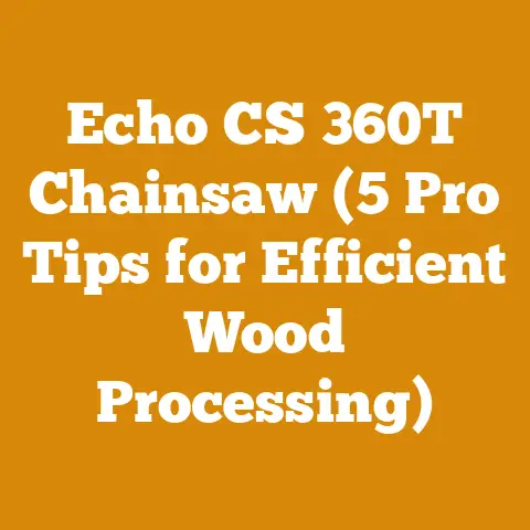 Echo CS 360T Chainsaw (5 Pro Tips for Efficient Wood Processing)