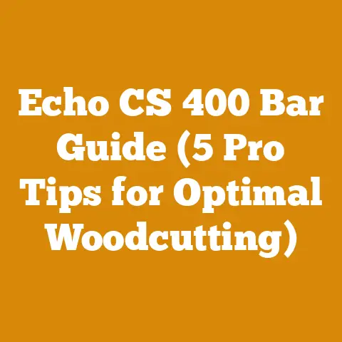 Echo CS 400 Bar Guide (5 Pro Tips for Optimal Woodcutting)