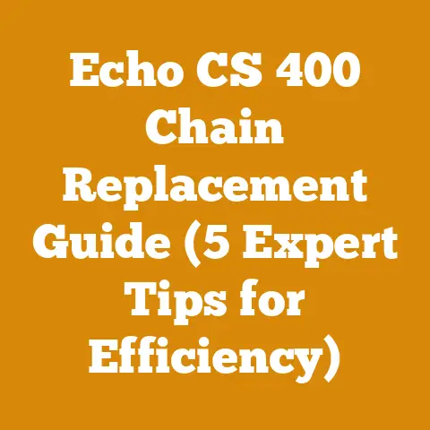 Echo CS 400 Chain Replacement Guide (5 Expert Tips for Efficiency)