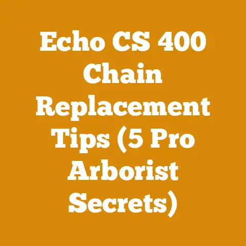 Echo CS 400 Chain Replacement Tips (5 Pro Arborist Secrets)