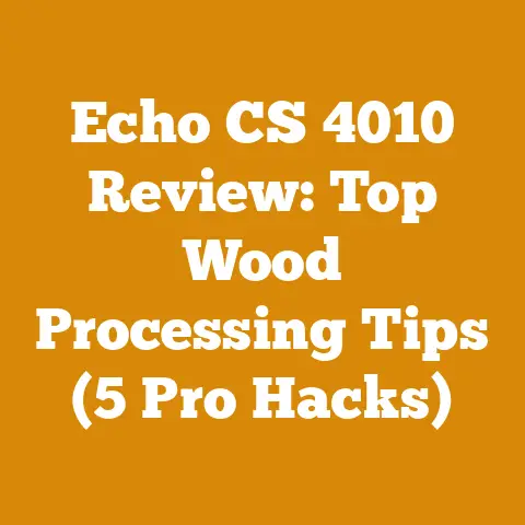 Echo CS 4010 Review: Top Wood Processing Tips (5 Pro Hacks)