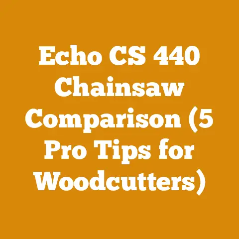 Echo CS 440 Chainsaw Comparison (5 Pro Tips for Woodcutters)
