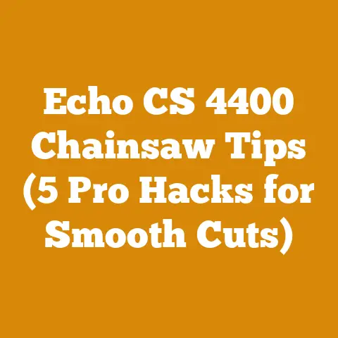 Echo CS 4400 Chainsaw Tips (5 Pro Hacks for Smooth Cuts)