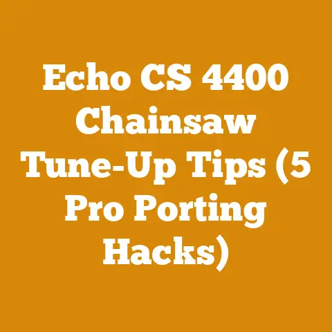 Echo CS 4400 Chainsaw Tune-Up Tips (5 Pro Porting Hacks)