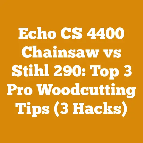 Echo CS 4400 Chainsaw vs Stihl 290: Top 3 Pro Woodcutting Tips (3 Hacks)