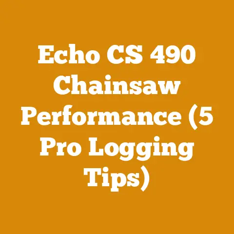 Echo CS 490 Chainsaw Performance (5 Pro Logging Tips)
