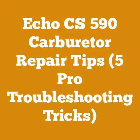 Echo CS 590 Carburetor Repair Tips (5 Pro Troubleshooting Tricks)