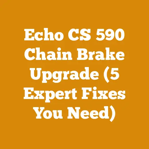 Echo CS 590 Chain Brake Upgrade (5 Expert Fixes You Need)