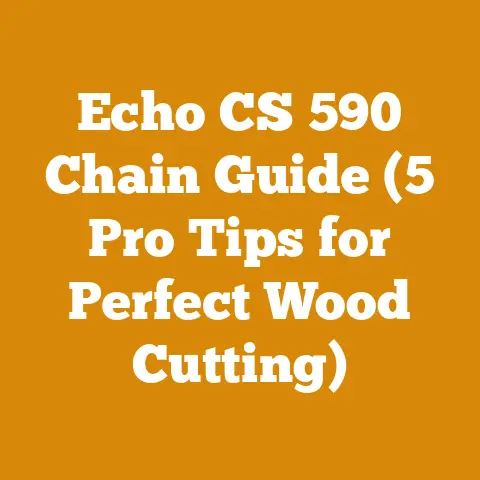 Echo CS 590 Chain Guide (5 Pro Tips for Perfect Wood Cutting)