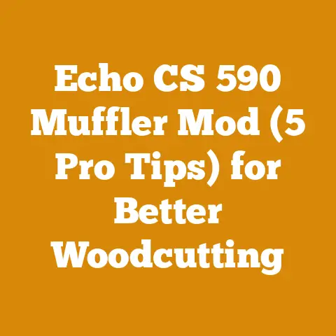 Echo CS 590 Muffler Mod (5 Pro Tips) for Better Woodcutting