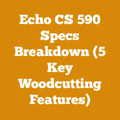 Echo CS 590 Specs Breakdown (5 Key Woodcutting Features)